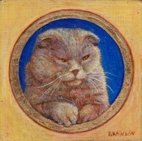 Portrait miniature de chat